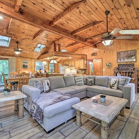 Cozy Lake Toxaway Cabin With Deck, Fire Pit And Grill! Exterior foto
