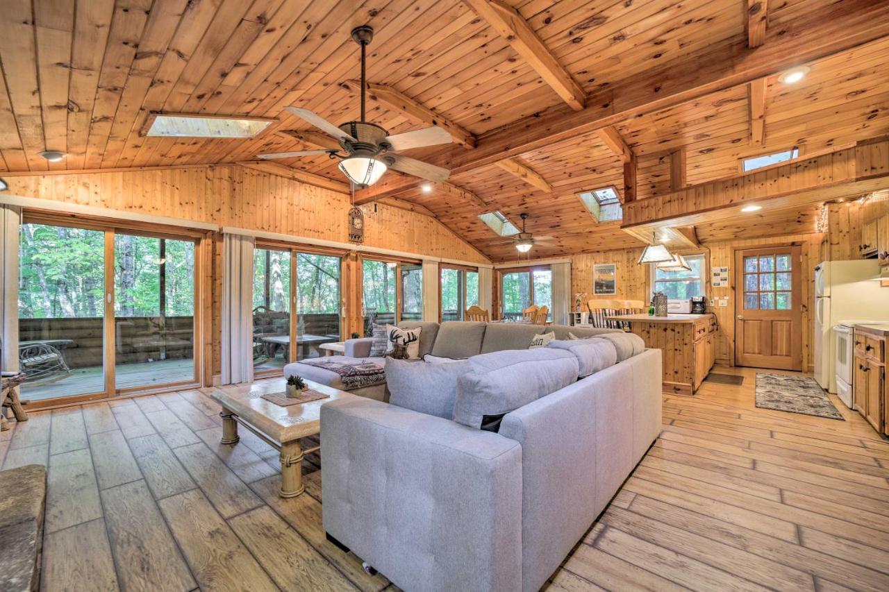 Cozy Lake Toxaway Cabin With Deck, Fire Pit And Grill! Exterior foto