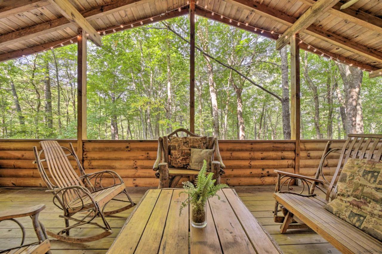 Cozy Lake Toxaway Cabin With Deck, Fire Pit And Grill! Exterior foto