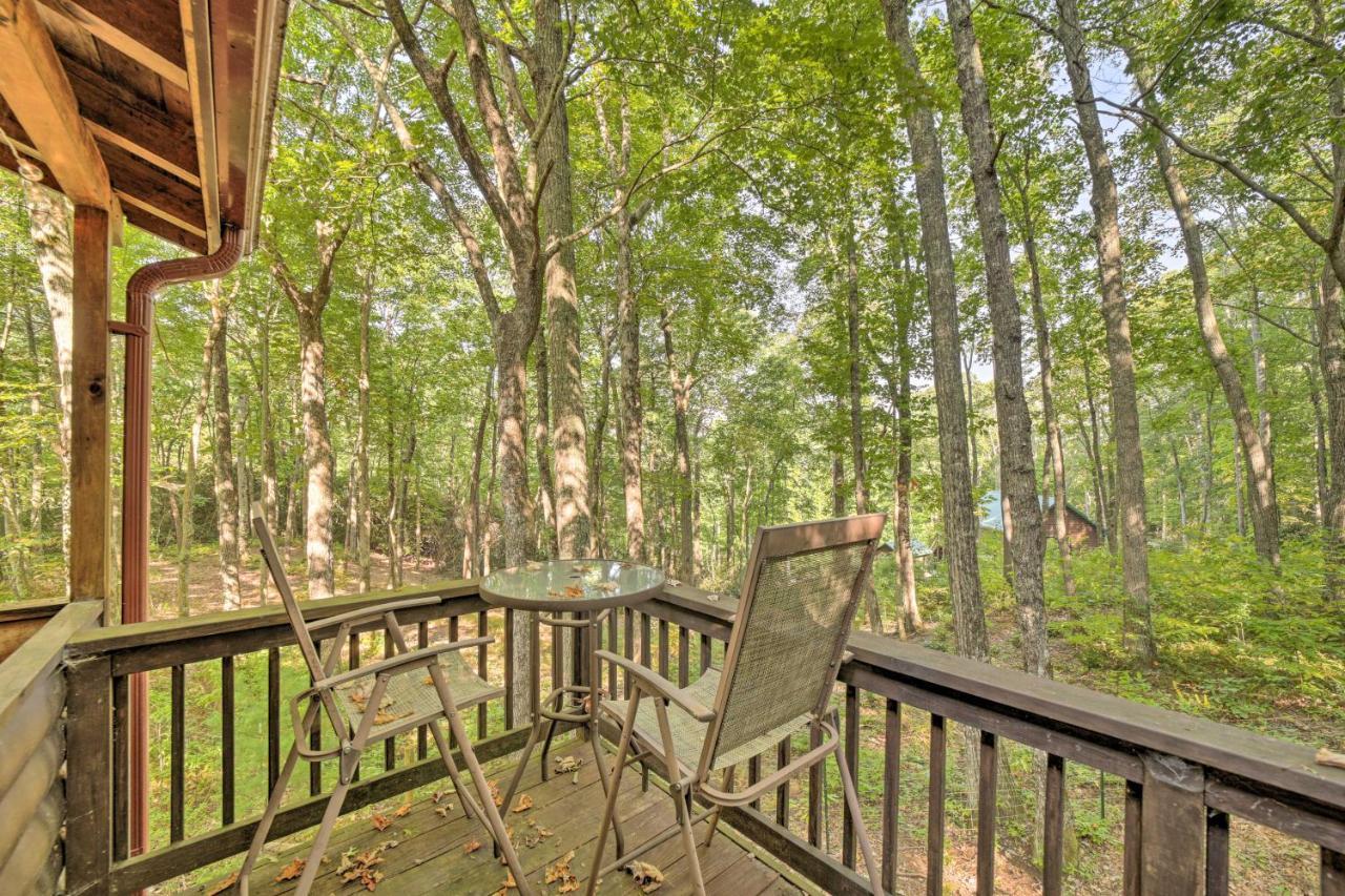 Cozy Lake Toxaway Cabin With Deck, Fire Pit And Grill! Exterior foto